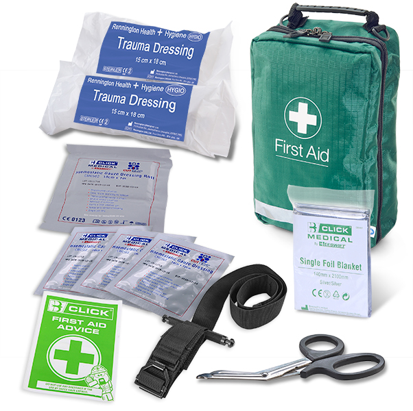 BS8599-1:2019 CRITICAL INJURY PACK HIGH RISK IN BAG - CM0085