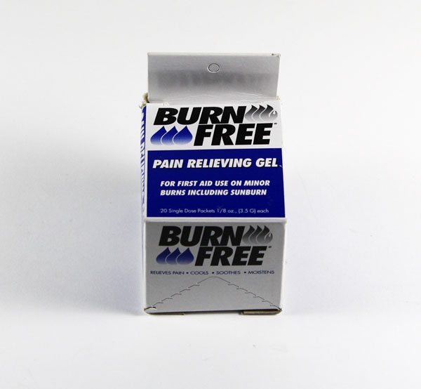 BURN FREE BURNS GEL SACHETS 20 PER BOX - CM0342