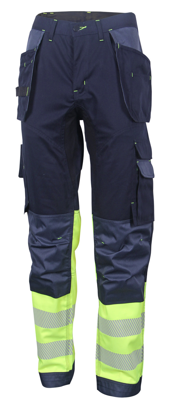 HIVIS TWO TONE TROUSERS - HVTT080SYN